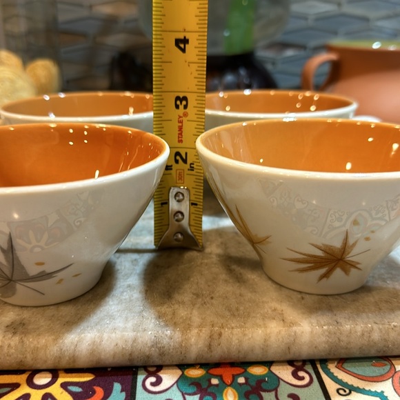 Vintage MCM Ben Seibel 'Harvest Time True China Tea Cups, Set of 2 -other 2 free - Picture 4 of 6